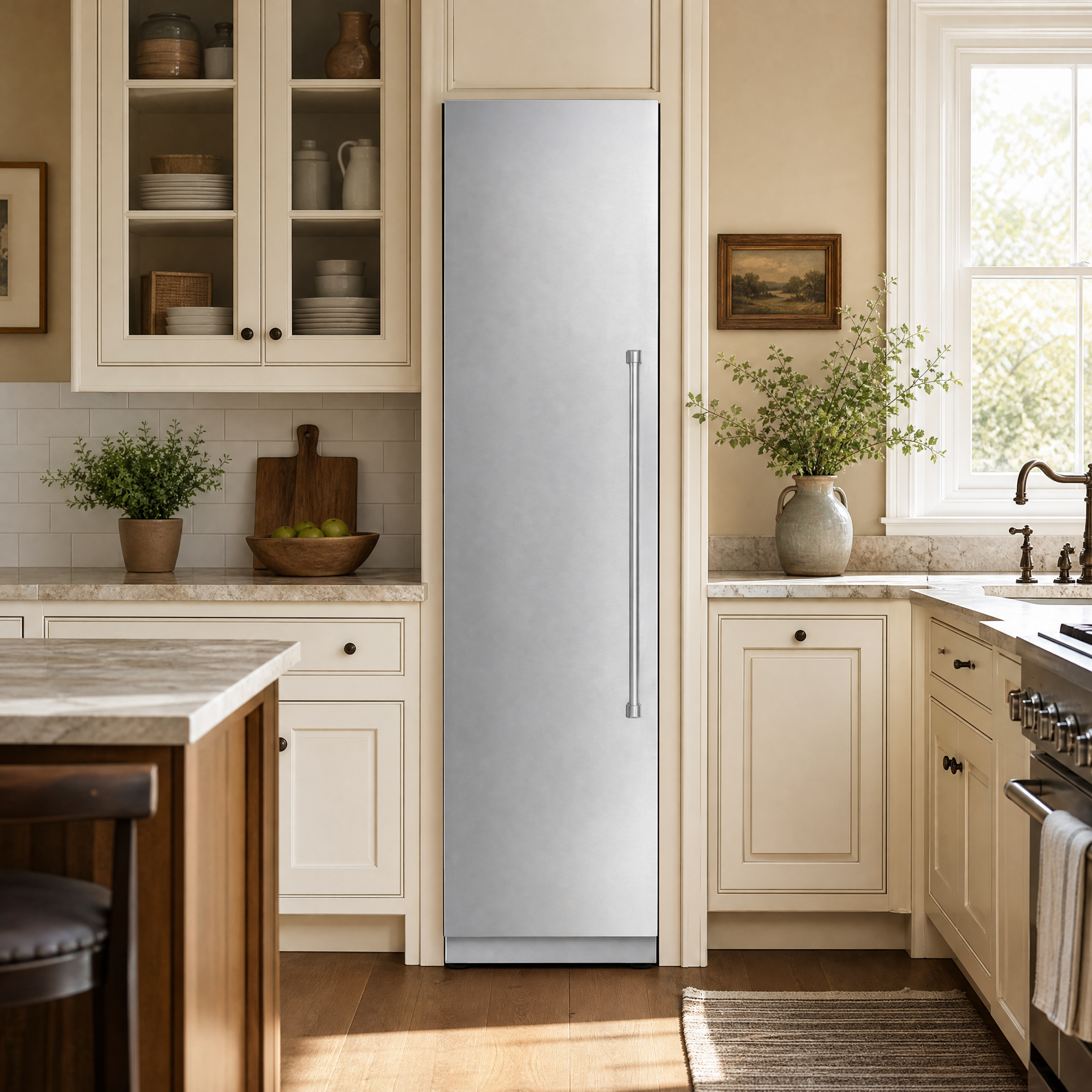 18/24-Inch Built-in Freezer Column, Panel Ready