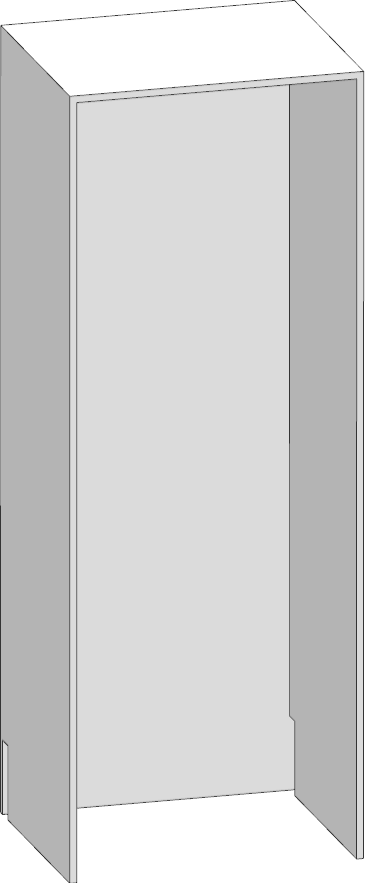 18/24-Inch Built-in Freezer Column, Panel Ready