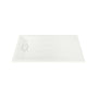 60"x32"/36" Curbless SMC Shower Base with Flamed Rock Slip-Resistant Surface, Reversible Drain