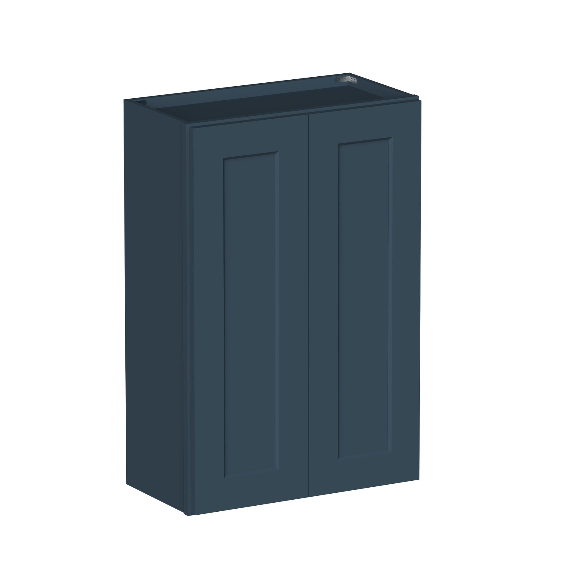 Cyber Grey RTA 24"-36"W x 12"D x 30"-42"H 15-Size Standard Wall Cabinet with 2 Doors and Shelves