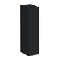 Slim Ebony Black Shaker RTA 9"-21"W x 30"/36"/42"H x 12"D 15-Size Single Door Standard Wall Cabinet