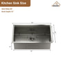 Stainless Steel Workstation Sink & Faucet Set