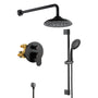 8-inch Rain Shower Head System with Pressure Balance Valve