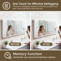 16"-96" Aluminum LED Medicine Cabinet with Anti-Fog Mirror, 3 Color Temperatures & Dimmable Lighting