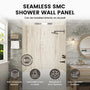 60"x36"x96" SMC Shower Wall Panels, Waterproof Grout-Free Shower Surround in 4 Finishes