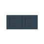 Cyber Grey RTA 24"-36"W x 12"D x 12"-24"H 17-Size Double Doors Short Wall Cabinet