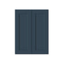 Cyber Grey RTA 24"-36"W x 12"D x 30"-42"H 15-Size Standard Wall Cabinet with 2 Doors and Shelves