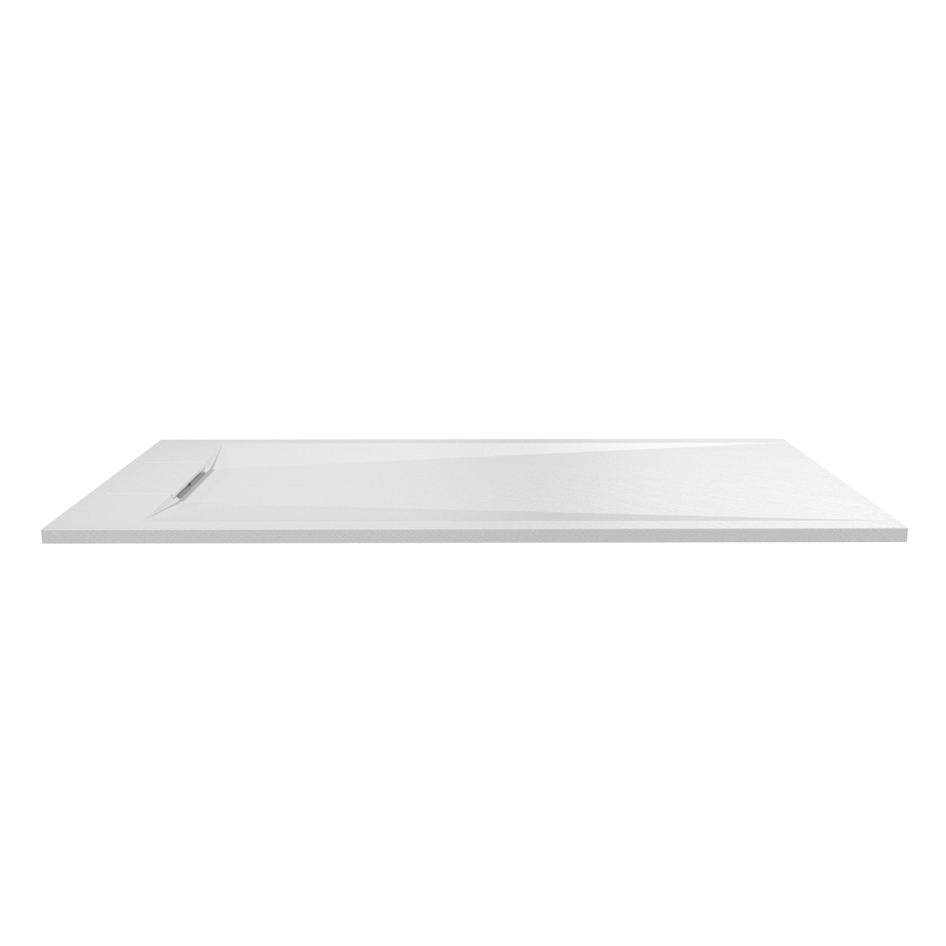 European-Style SMC Shower Base with Anti-Slip Design in Black or White