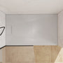 European-Style SMC Shower Base with Anti-Slip Design in Black or White