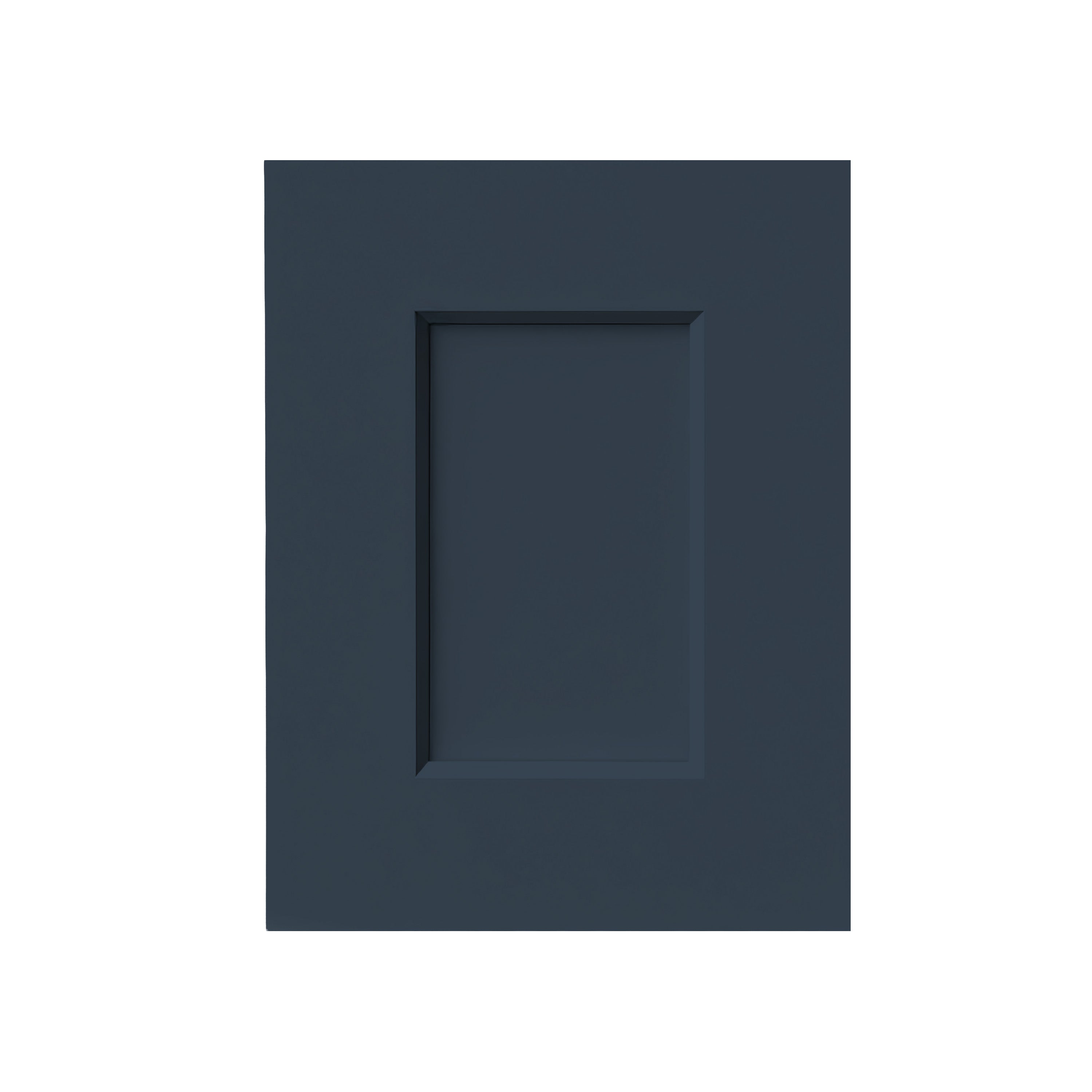12" x 15" Cyber Grey Shaker Cabinet Sample Door
