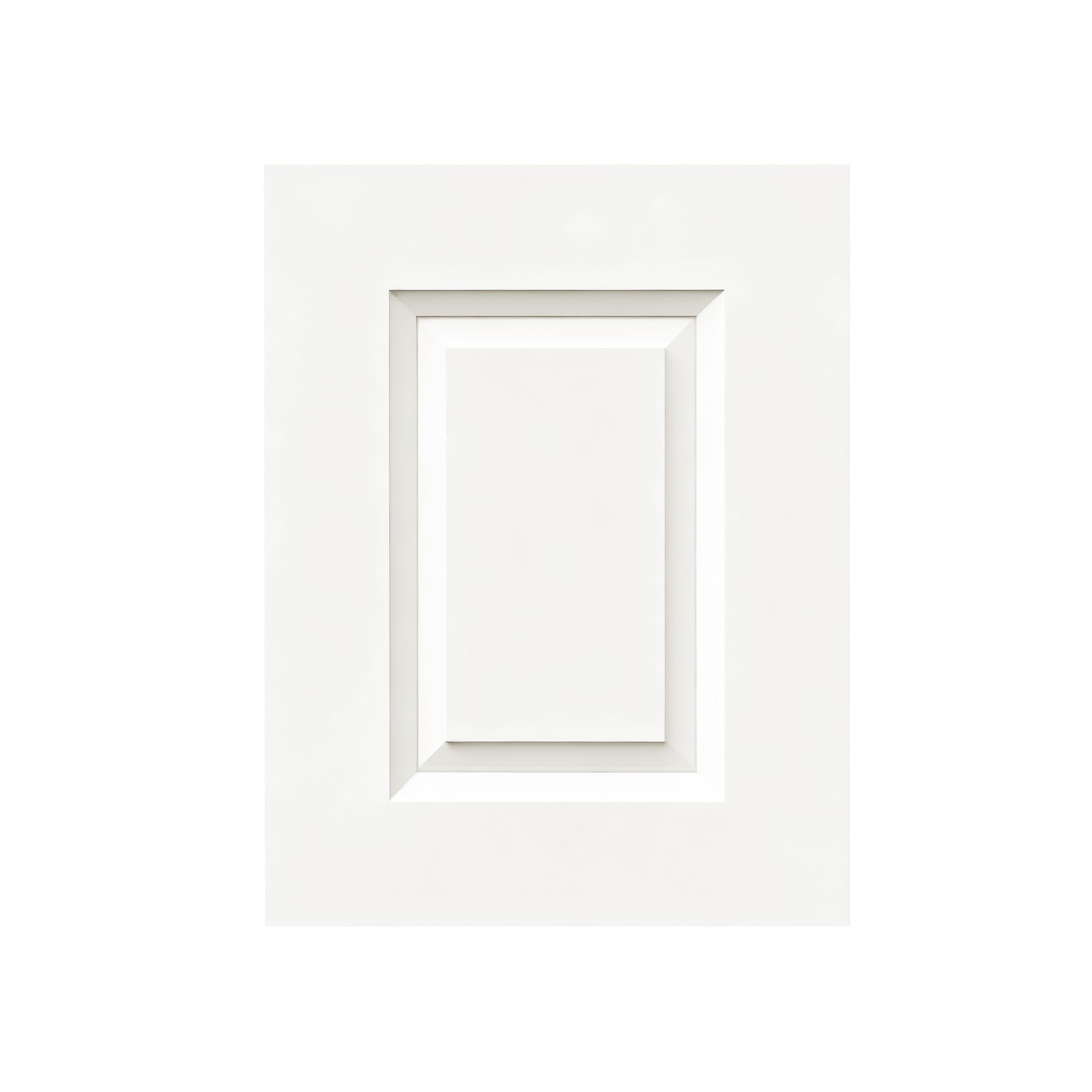 12" x 15" Glacier White Cabinet Sample Door
