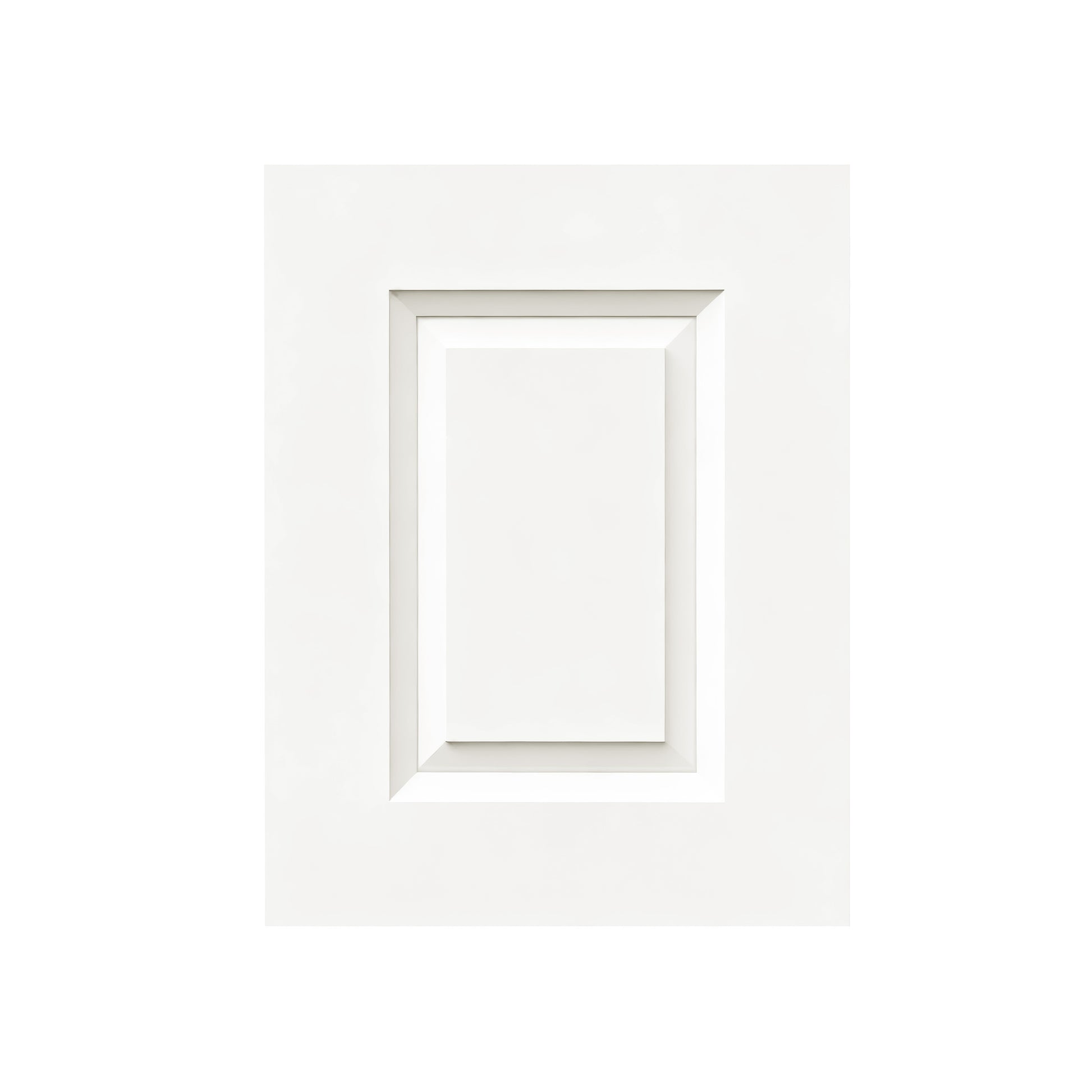12" x 15" Glacier White Cabinet Sample Door