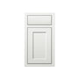 13.5" x 15"/18" Inset Origami White Cabinet Sample Door