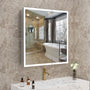 30" x 32" Aluminum Medicine Cabinet with LED Mirror, Anti-Fog, 3 Color Temperatures