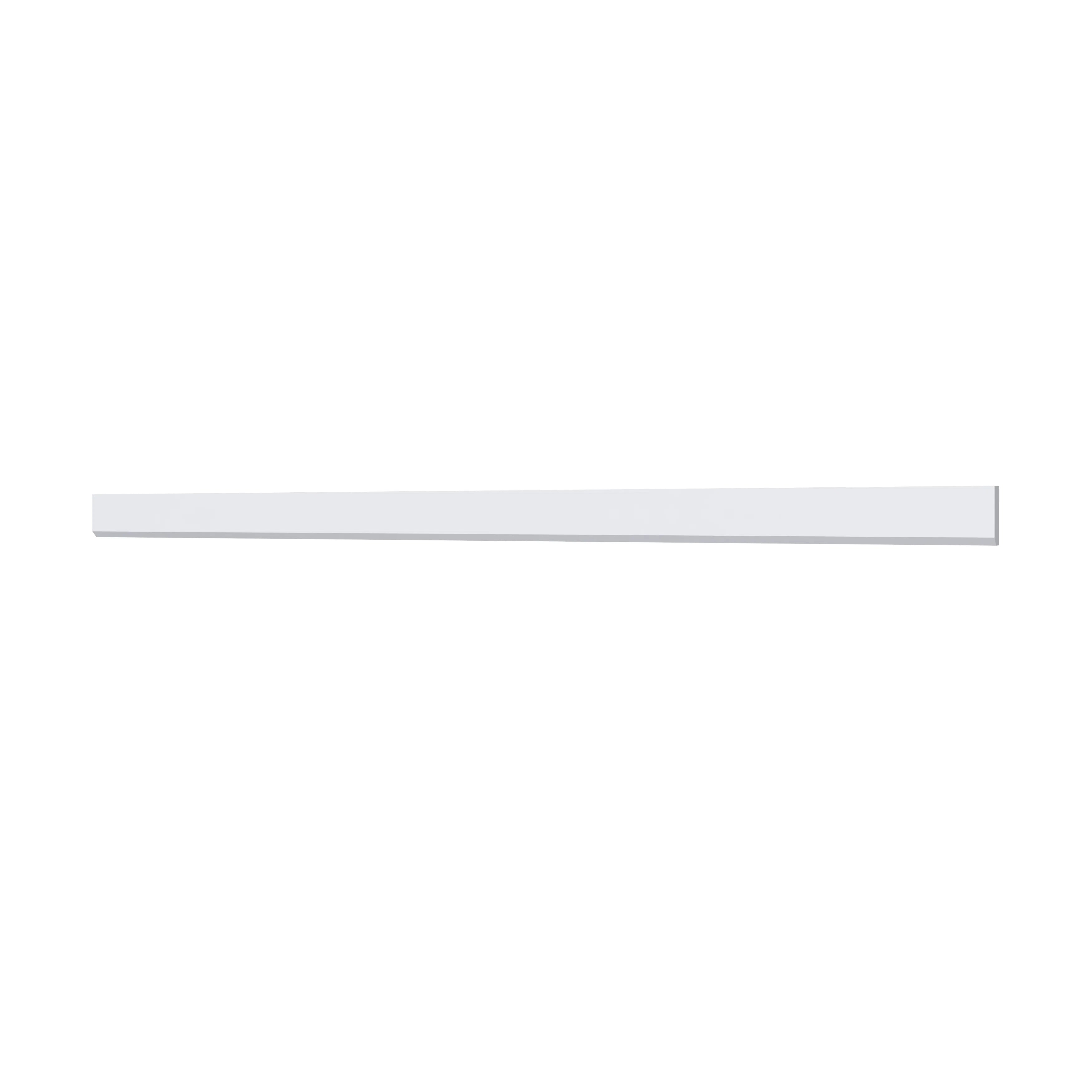 96"W x 3/4"H x 1.88"D Inset Countertop Molding - Truffle Brown