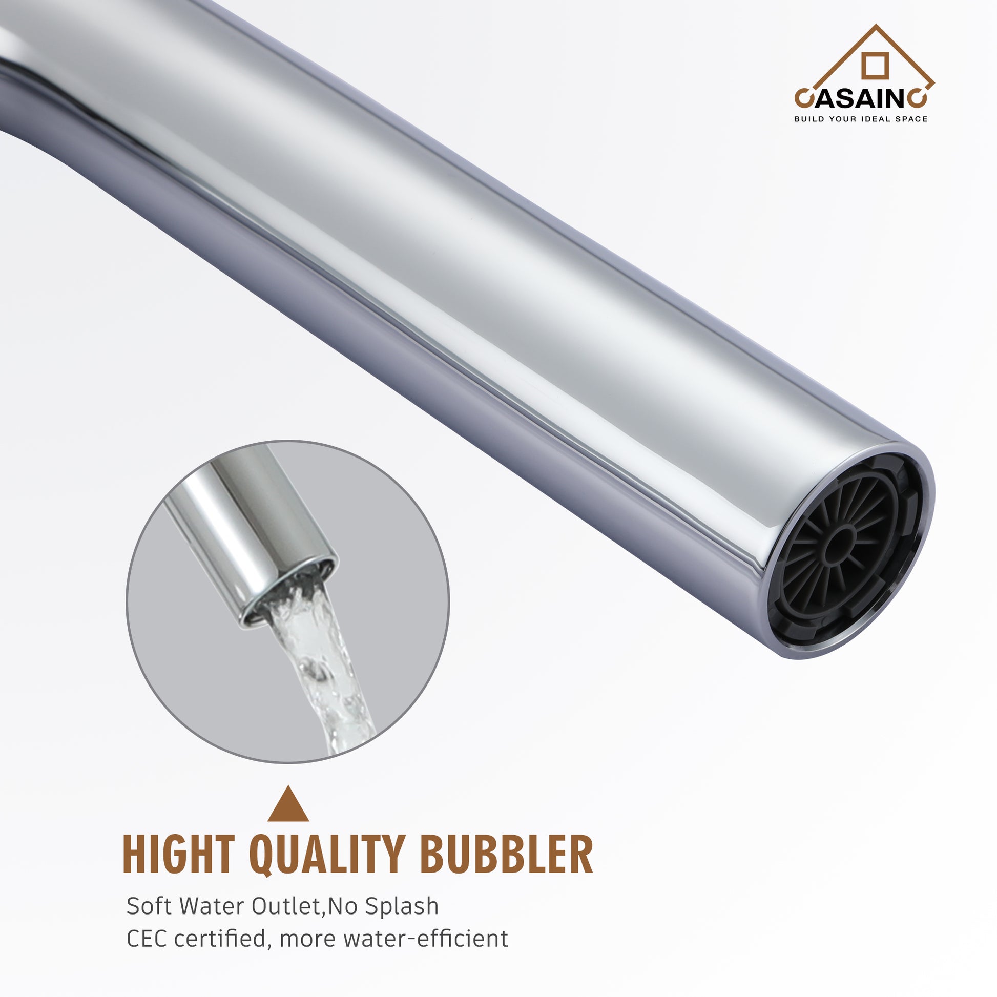 Freestanding Single-Handle Bathtub Faucet with Hand Shower