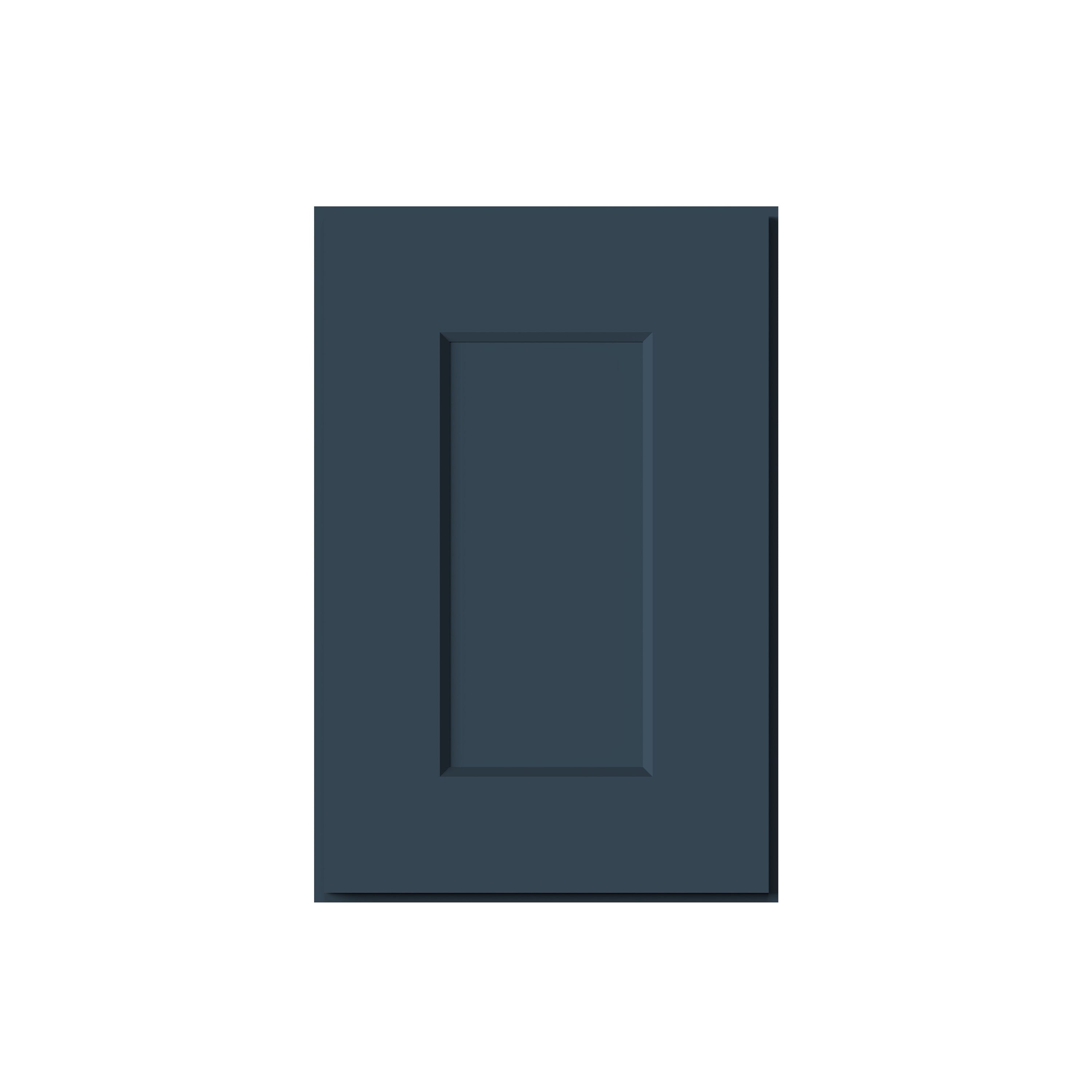 Cyber Grey RTA 12"-21"W x 12"D x 18"H 4-Size Single Door Short Wall Cabinet