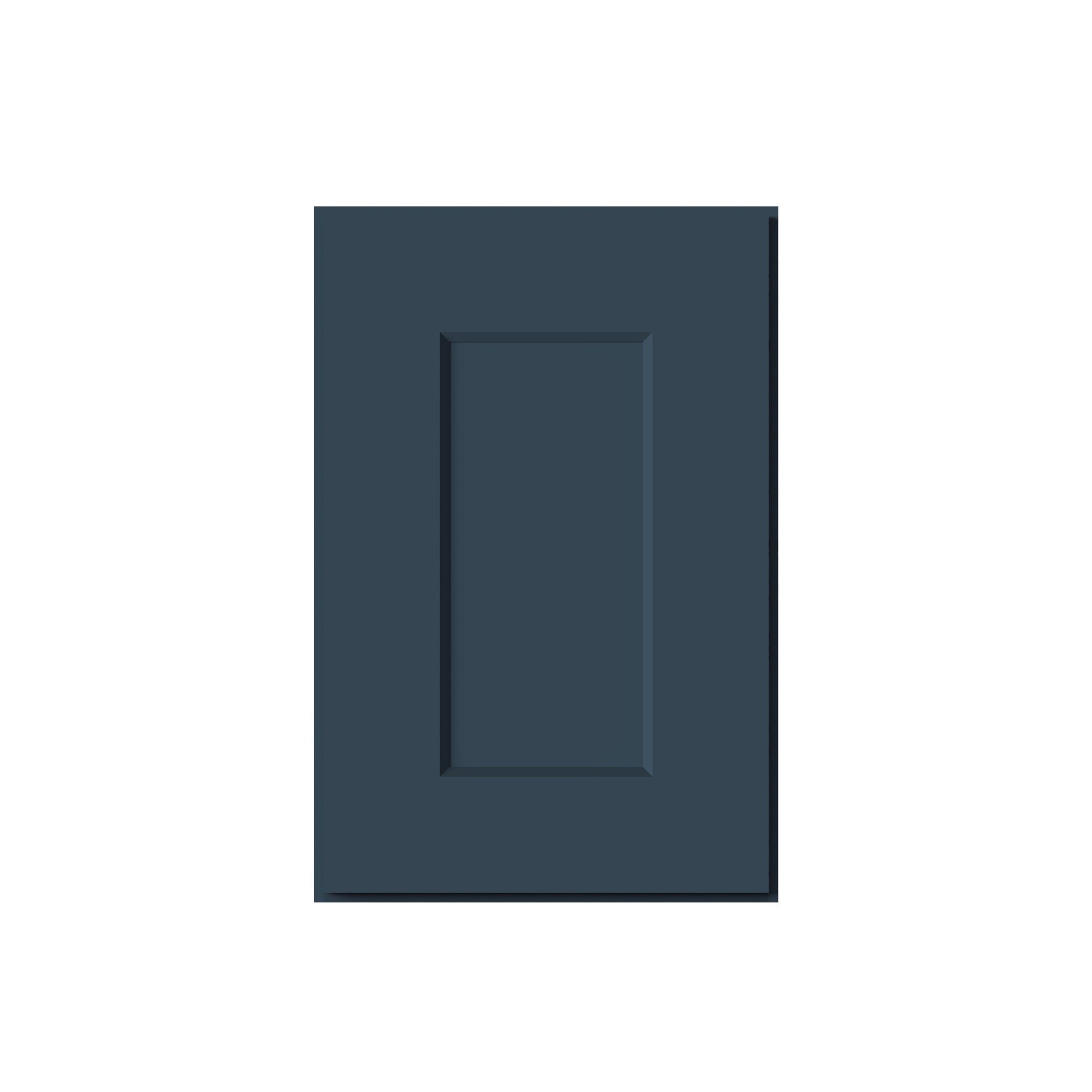Cyber Grey RTA 12"-21"W x 12"D x 18"H 4-Size Single Door Short Wall Cabinet