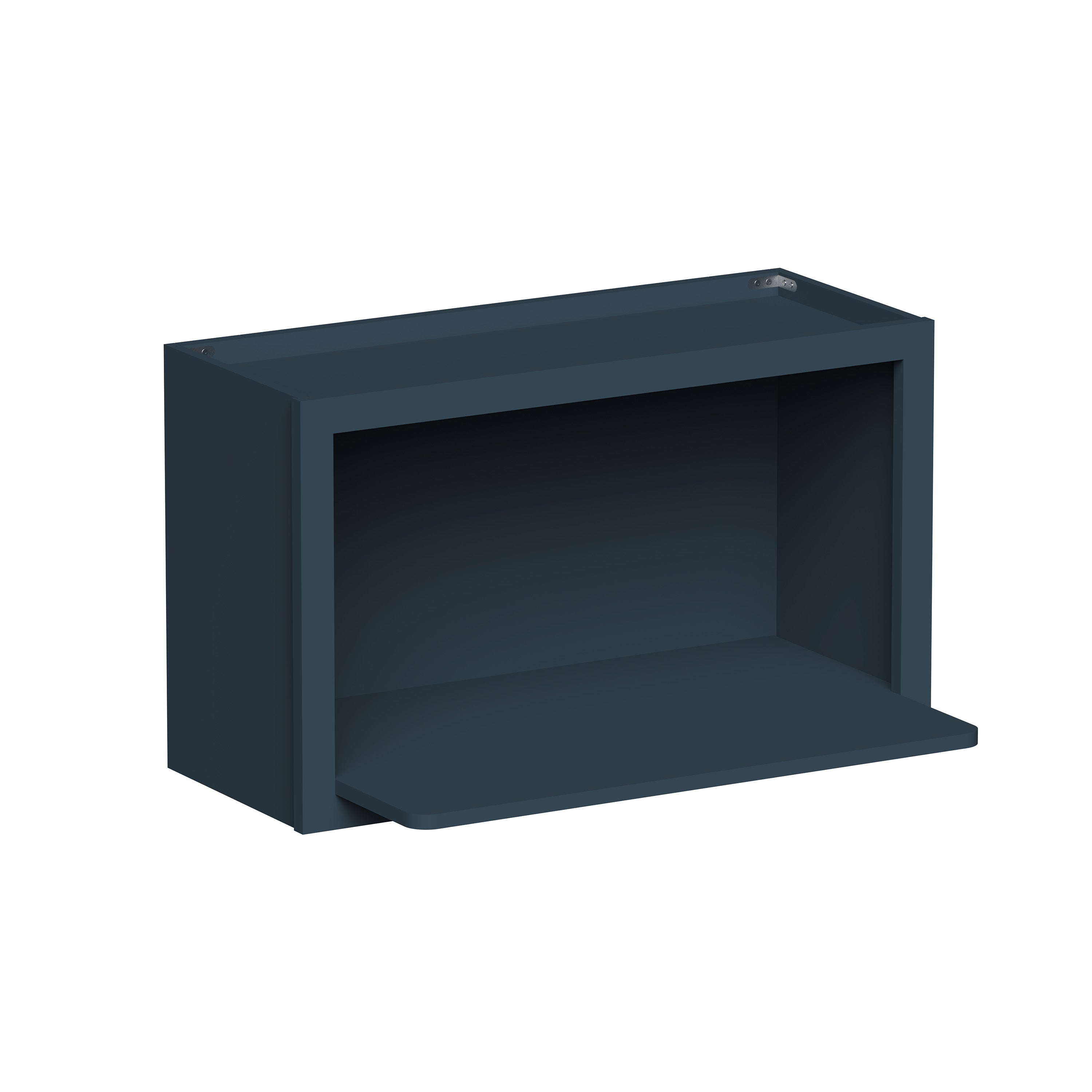 Cyber Grey RTA 30"W x 12"D x 18"H Wall Microwave Cabinet