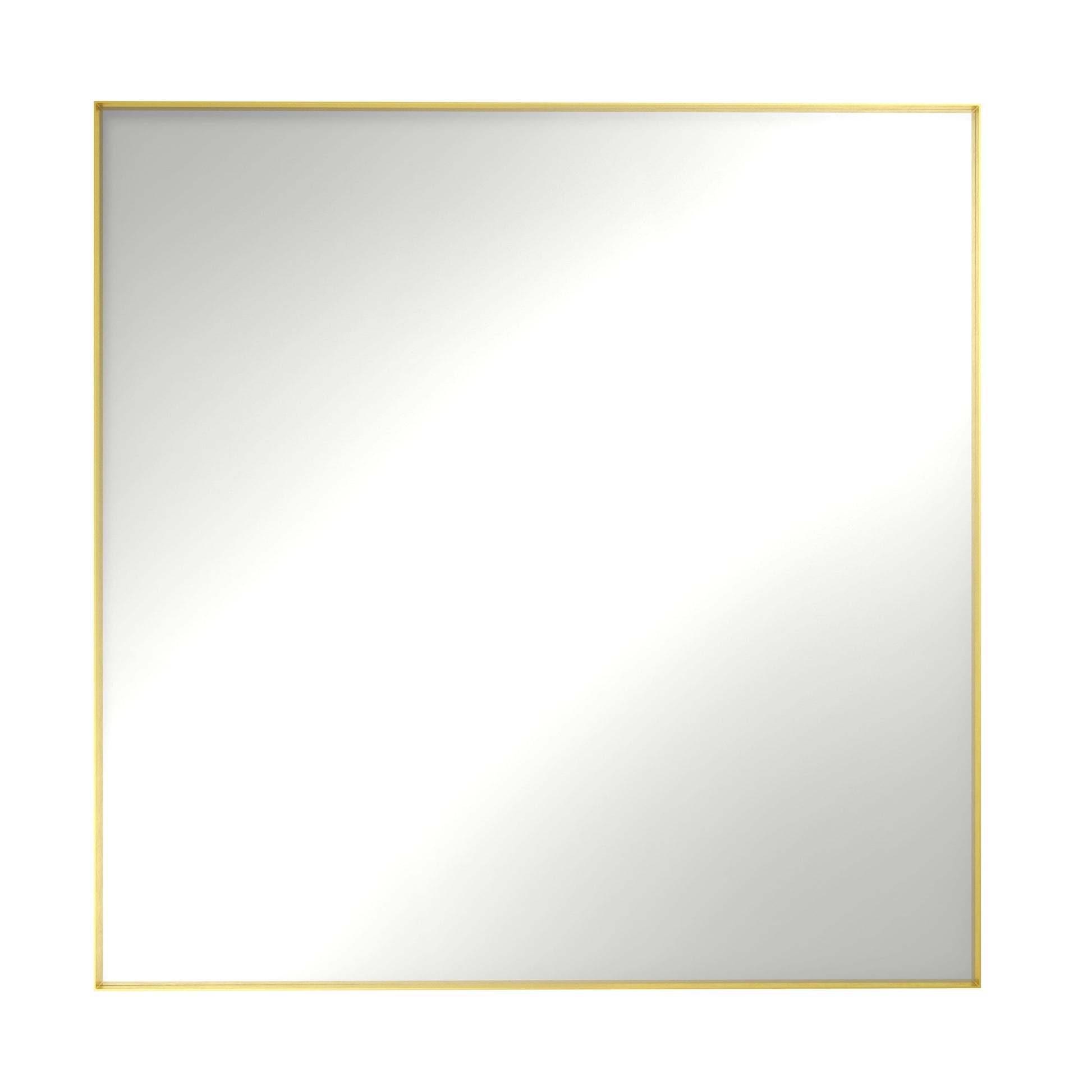Golden/Silver Framed Tempered Glass Bathroom Mirror with HD Reflection