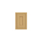 Inset Hazelnut Oak RTA 12-21"W x 18"H x 13.5"D 4-Size Single Door Wall Cabinet