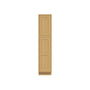 Inset Hazelnut Oak RTA 18"W x 84-96"H x 25"D 3-Size Pantry Cabinet with 2 Doors and 4 Shelves