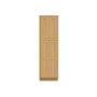 Inset Hazelnut Oak RTA 24-36"W x 84-96"H x 25"D 9-Size Pantry Cabinet with 4 Doors and 4 Shelves