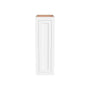Inset Origami White RTA 9-21"W x 30-42"H x 13.5"D 15-Size Single Door Wall Cabinet