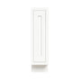 Inset Origami White RTA 9"W x 34.5"H x 25"D Base Spice Rack Cabinet with Pull-out Basket