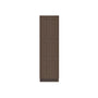 Inset Truffle Brown RTA 24-36"W x 84-96"H x 25"D 9-Size Pantry Cabinet with 4 Doors and 4 Shelves