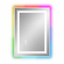 RGB Smart Control Backlit Bathroom Mirror with Dimmable Touch, Anti Fog