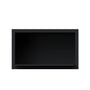 Slim Ebony Black Shaker RTA 30"W x 18"H x 12"D Wall Microwave Cabinet