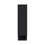 Slim Ebony Black Shaker RTA 9"W x 34.5"H x 24"D Spice Pantry Base Cabinet with 1 Drawer