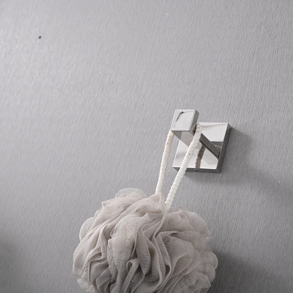 Wall-Mounted Stainless Steel Towel & Coat Hooks for Bathroom Bedroom & Kitchen