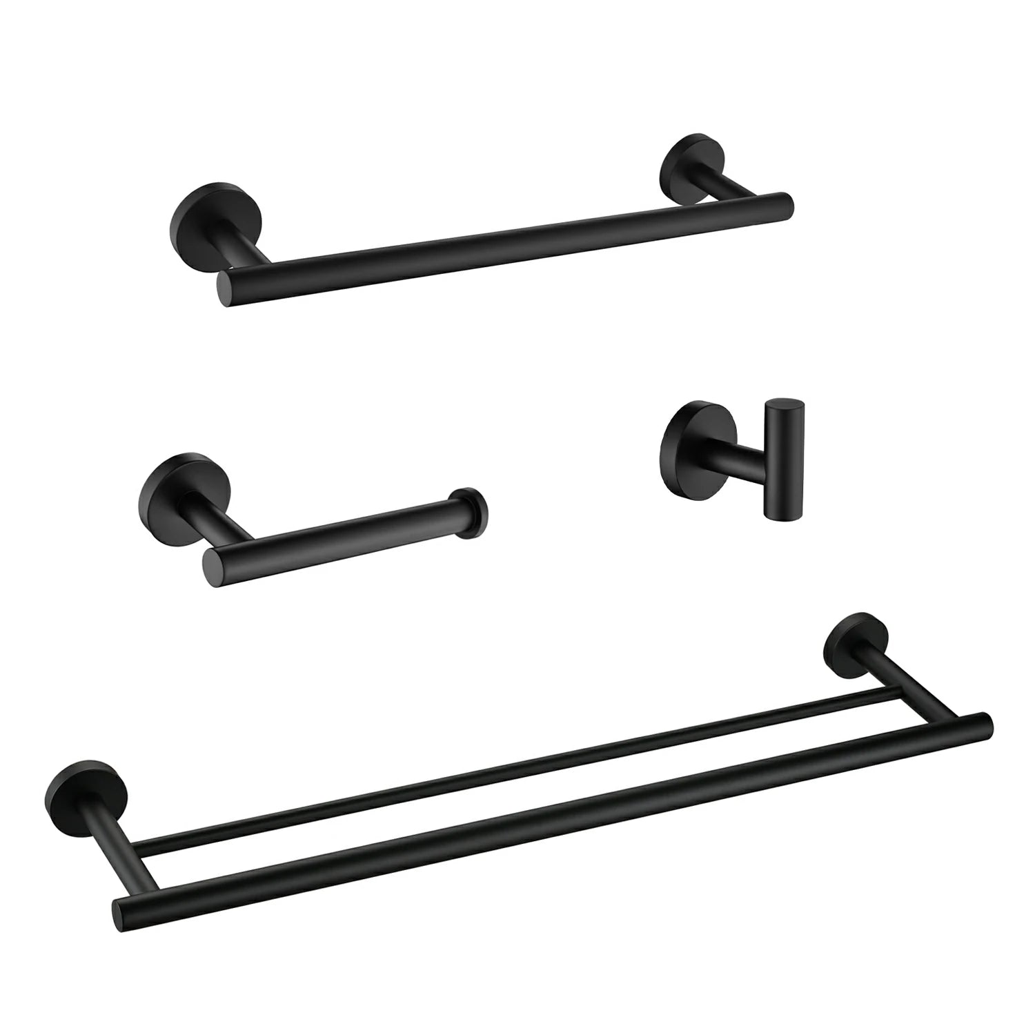 4 - Piece Bathroom Hardware Set