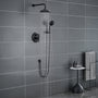 8.3" Wall-mounted Rain Shower System with Handheld & Valve Included