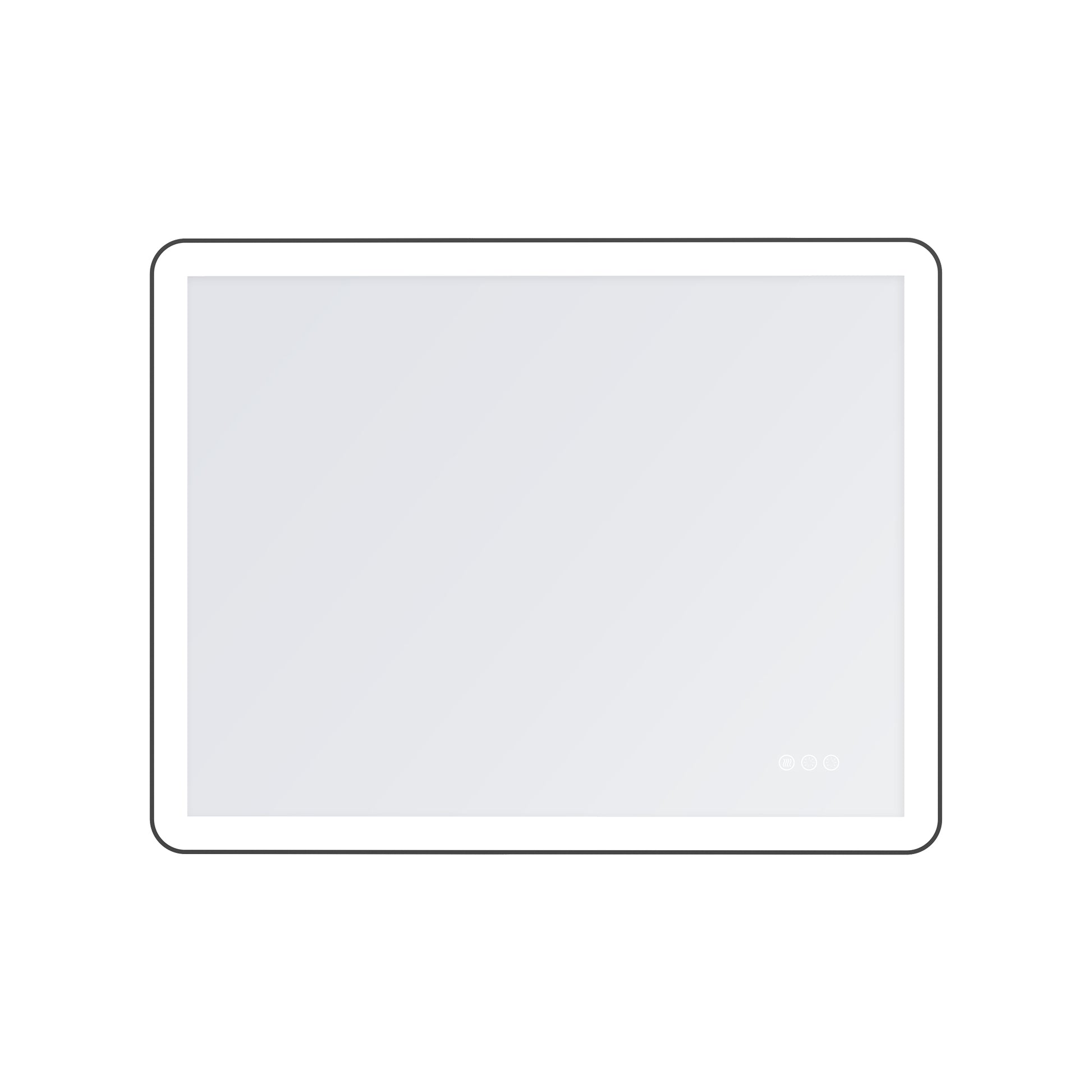 Anti-Fog LED Bathroom Mirror with Aluminum Frame