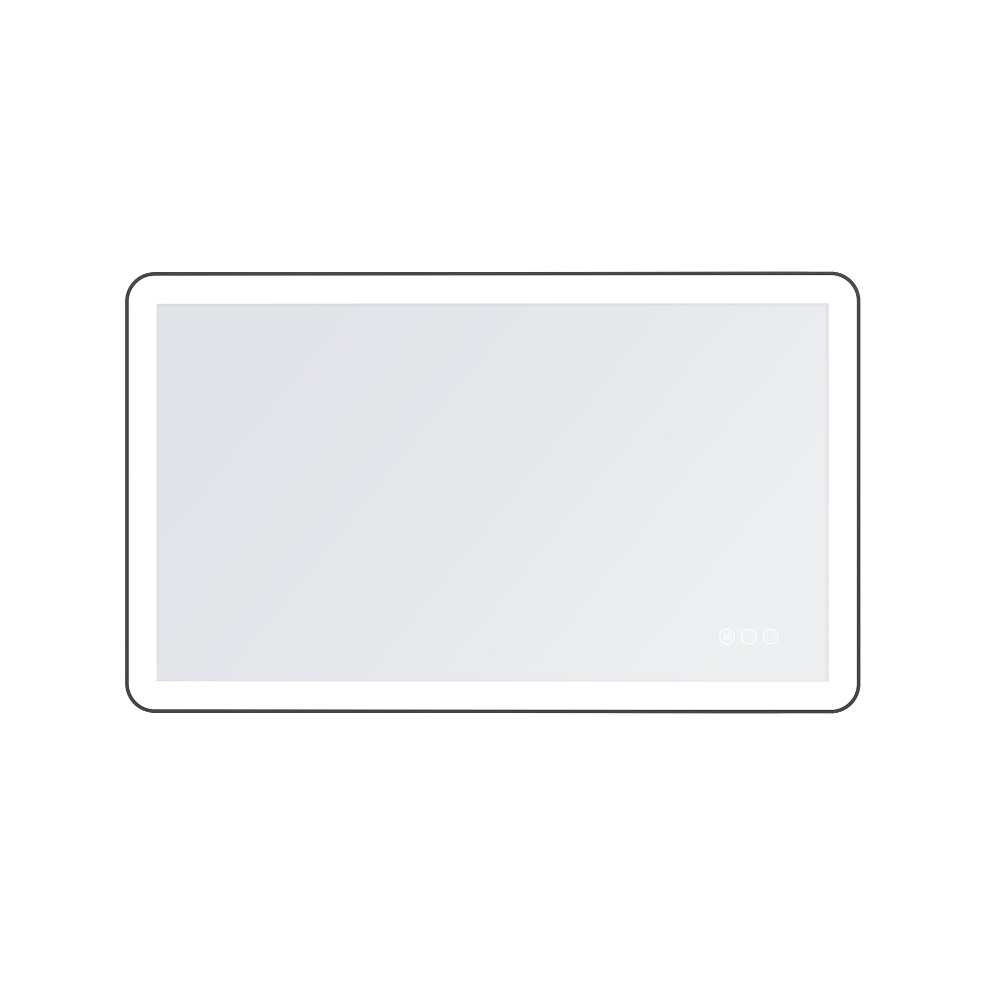 Anti-Fog LED Bathroom Mirror with Aluminum Frame