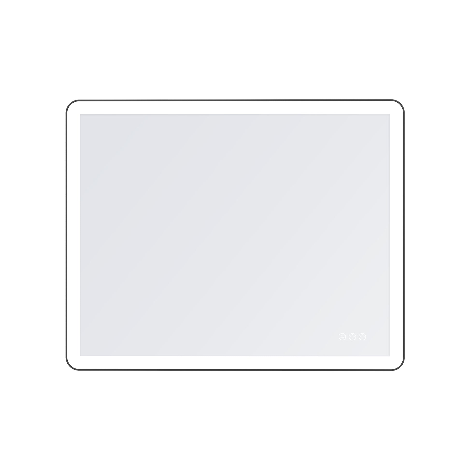 Anti-Fog LED Bathroom Mirror with Aluminum Frame