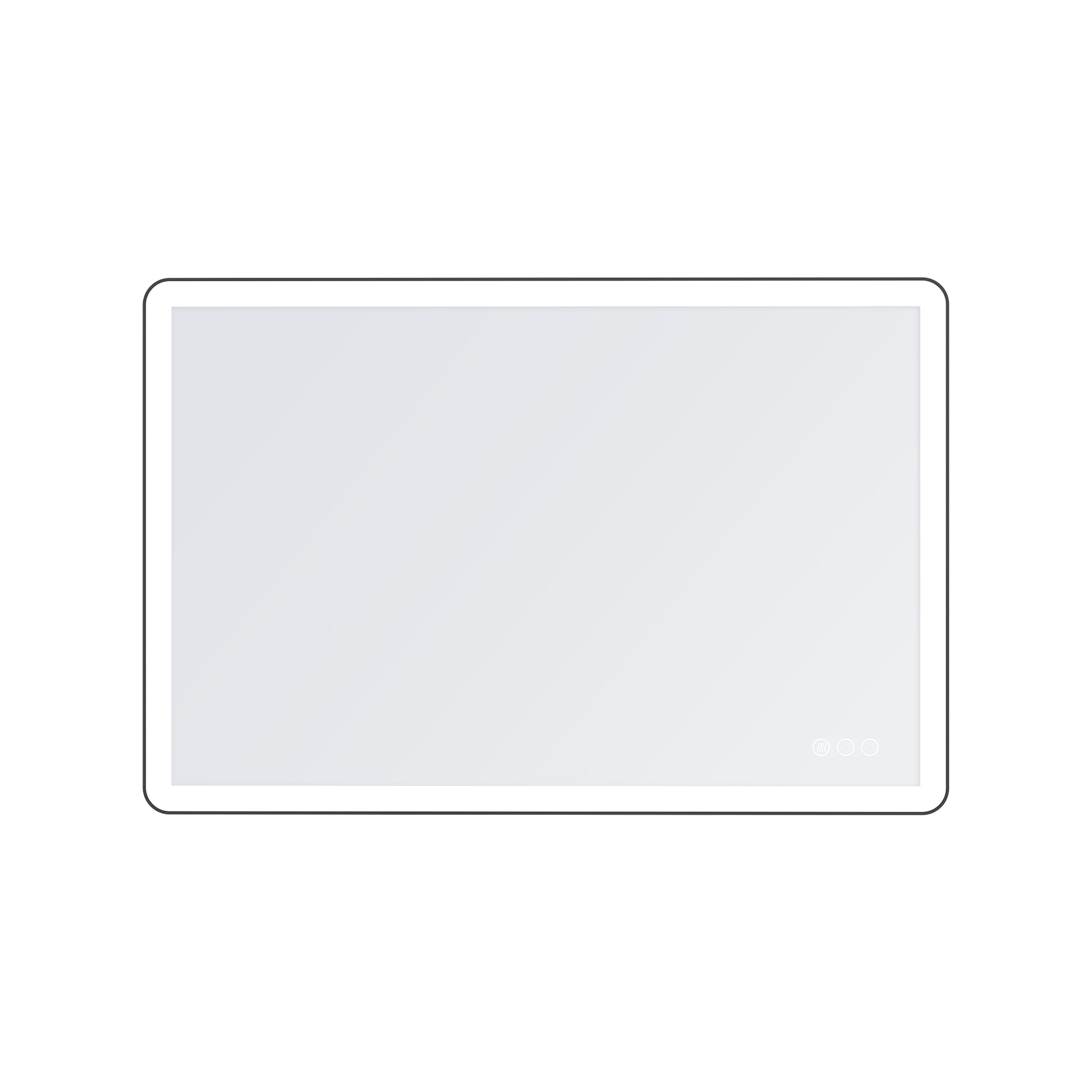 Anti-Fog LED Bathroom Mirror with Aluminum Frame