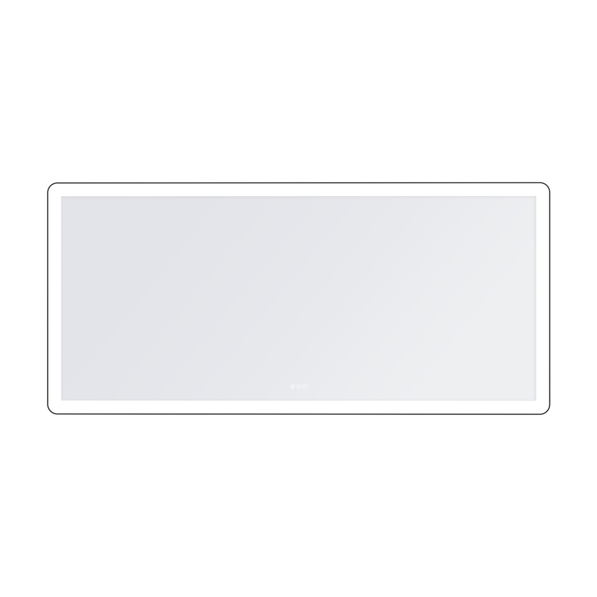 Anti-Fog LED Bathroom Mirror with Aluminum Frame