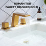 3-Hole Deck-Mounted Waterfall Basin Faucet Bathroom Sink Faucet