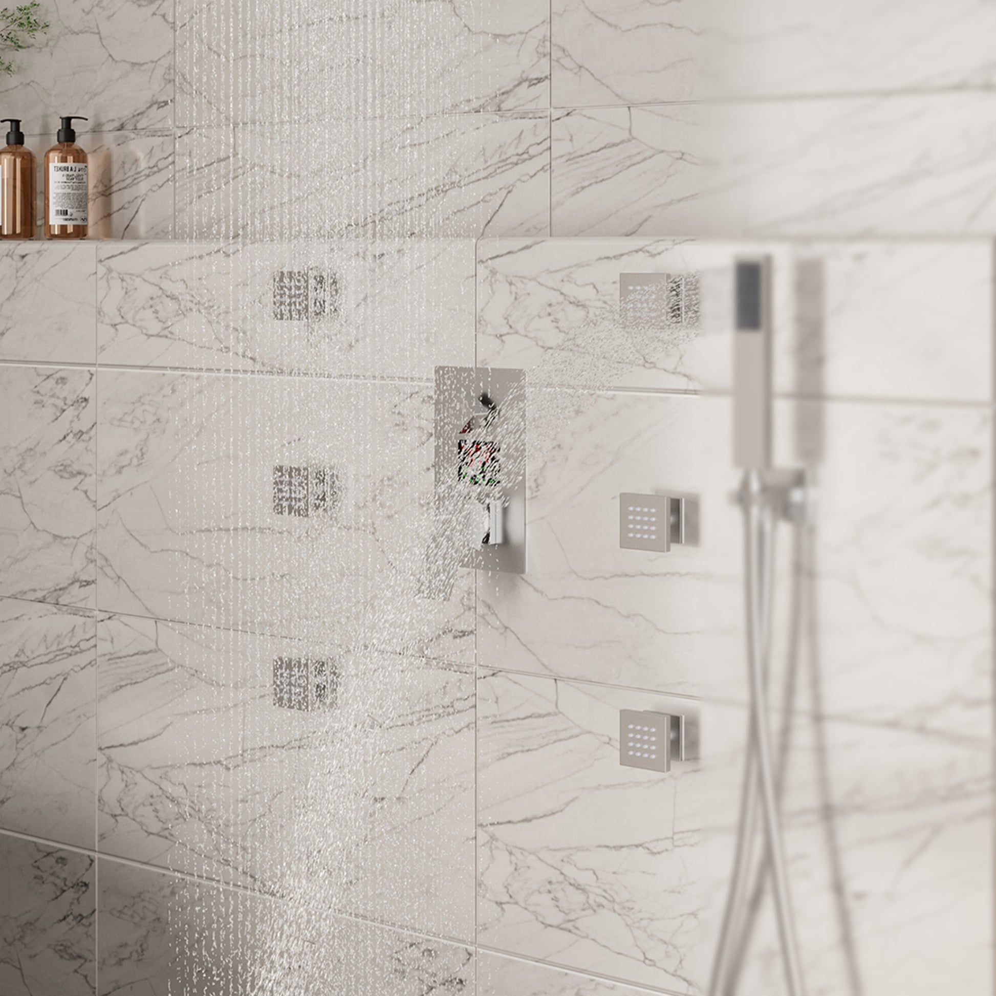 2-inch Stainless Steel Body Jet Adjustable Side Body Spray