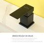8" Widespread Single-Handle Bathroom Faucet in Matte Black
