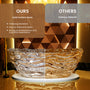 69" Sculptural Transparent Resin Freestanding Soaking Bathtub 