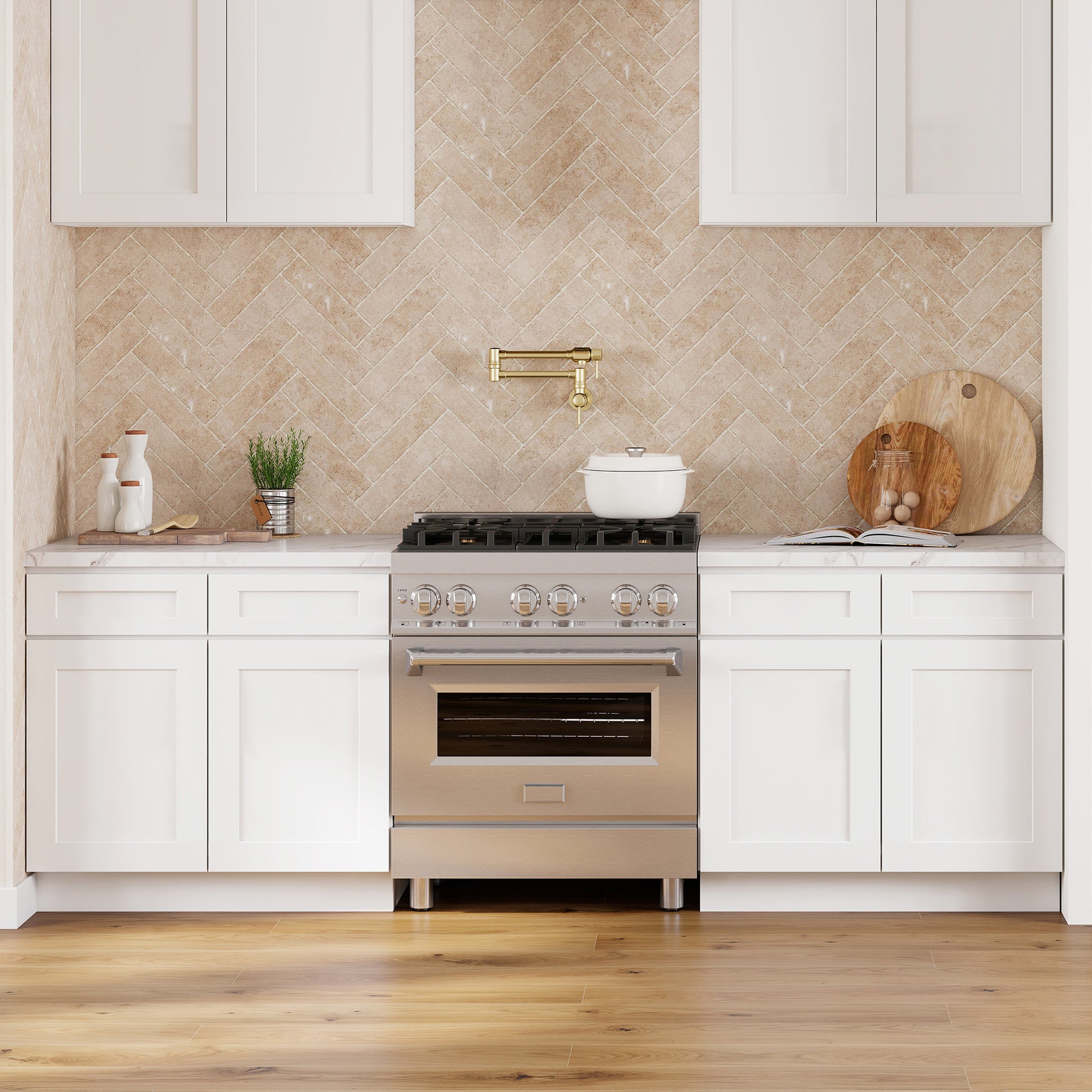 White Shaker RTA 12"W x 24"D x 34.5"H Base Cabinet with 3 Drawers