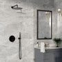 10" Wall Mount Water Saving Rain Shower Head System with Handheld