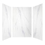 60"x36"x96" SMC Shower Wall Panels, Waterproof Grout-Free Shower Surround in 6 Finishes