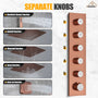 20*24'' Rectangle Shower System With 4 Sprays Modes & 3 Body Jets
