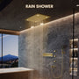 32*24-inch Luxury Shower System with Body Jets & LED Lights